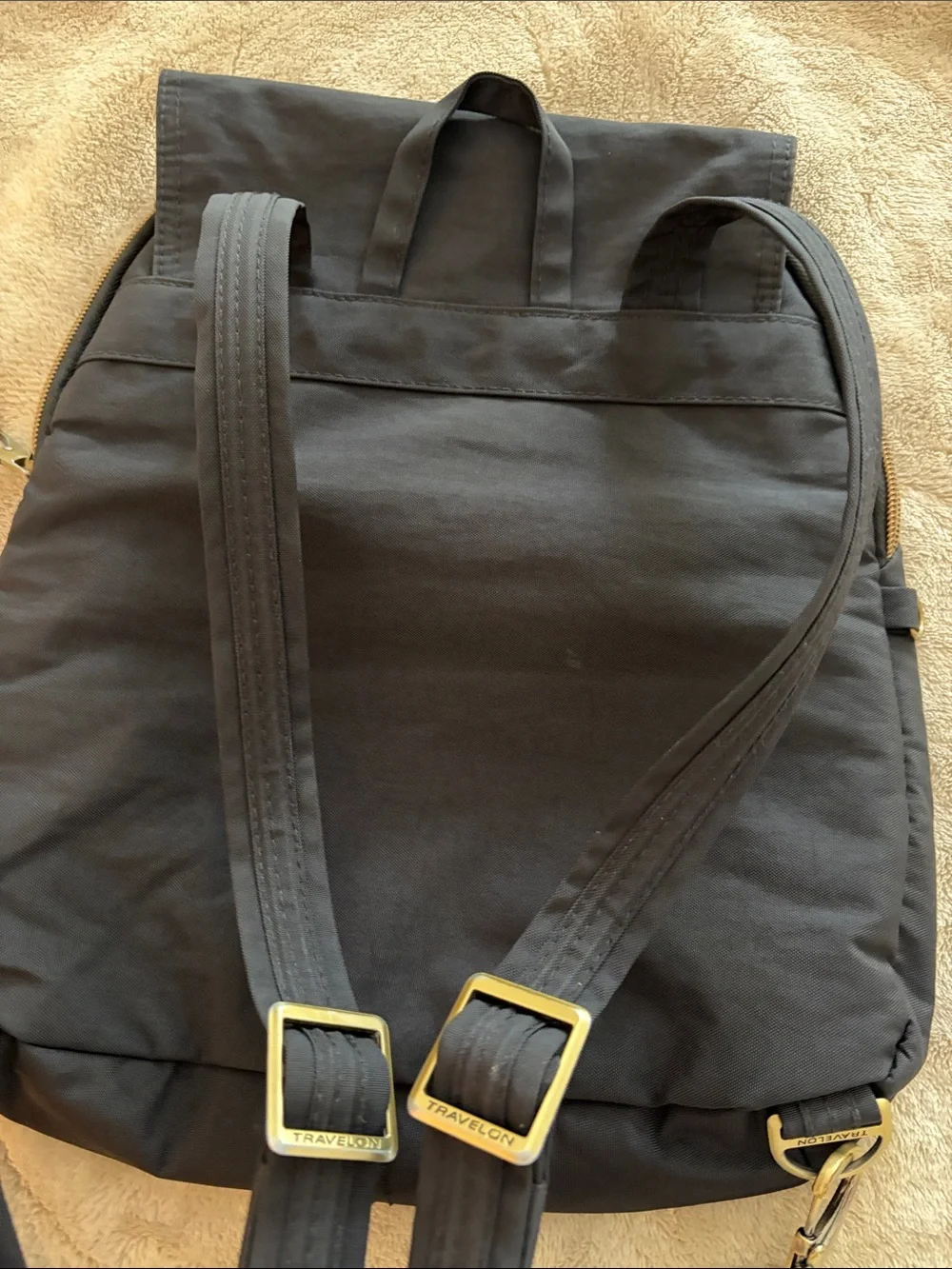 Travelon Anti-Theft Mini Backpack Black